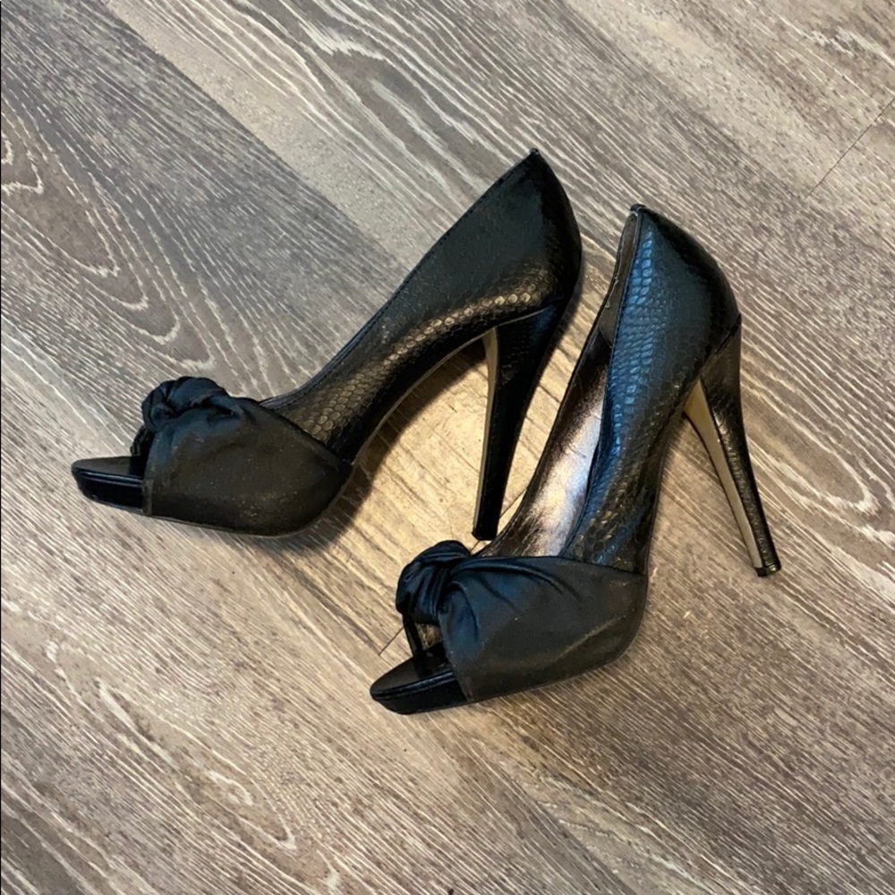 Black heels